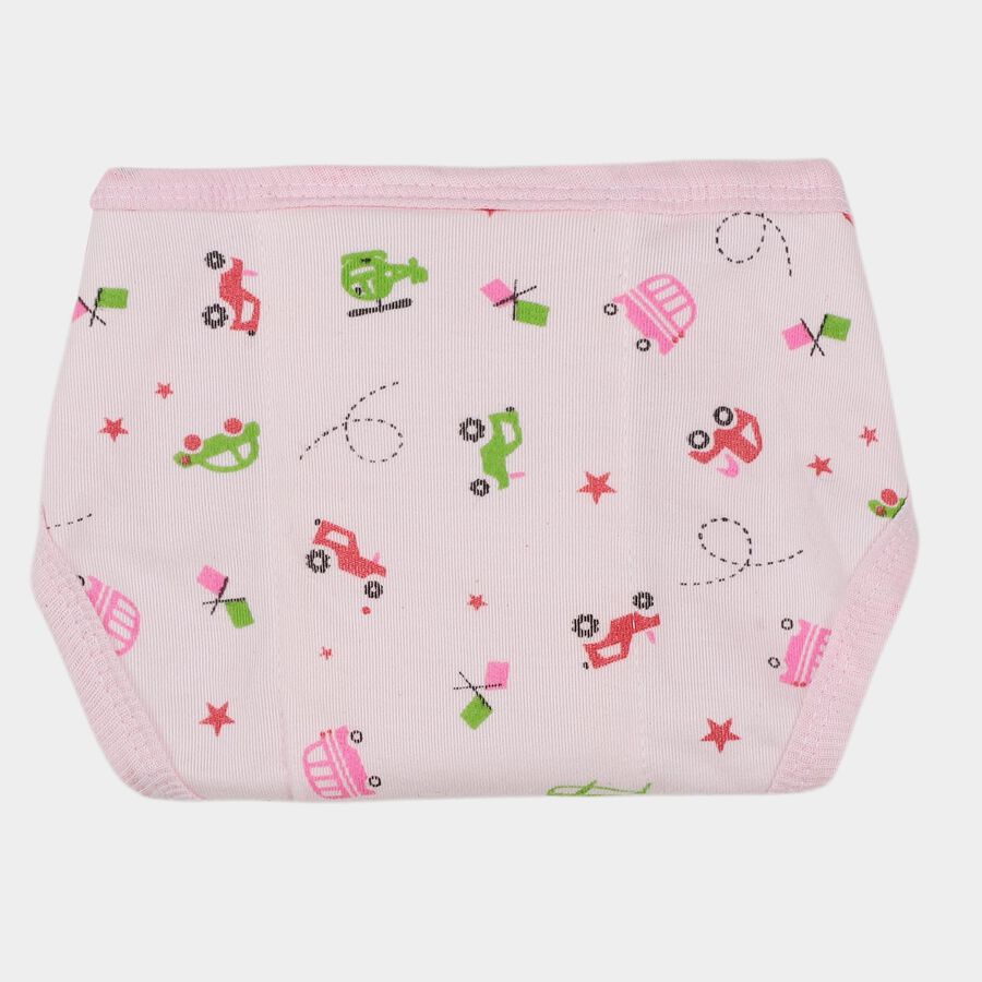 Infants Pink Printed Langot, गुलाबी, large