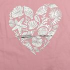 Girls Pink Round Neck Casual Printed T-Shirt, गुलाबी, small