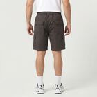 Men's Dark Grey Regular Fit Cargo Bermuda Shorts, Dark Grey, small