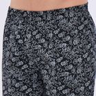 Men's 100% Cotton Boxers, काला, small