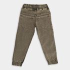 Boys' 100% Cotton Jeans, Olive, small image number null