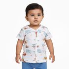 Infants' 100% Cotton T-Shirt, सफ़ेद, small image number null