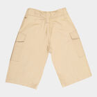Boys Cotton Solid Jamaican, गहरा पीला, small image number null