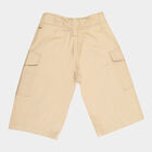 Boys Cotton Solid Jamaican, Beige, small image number null
