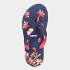 Ladies' V Strap Slipper, Navy Blue, small image number null
