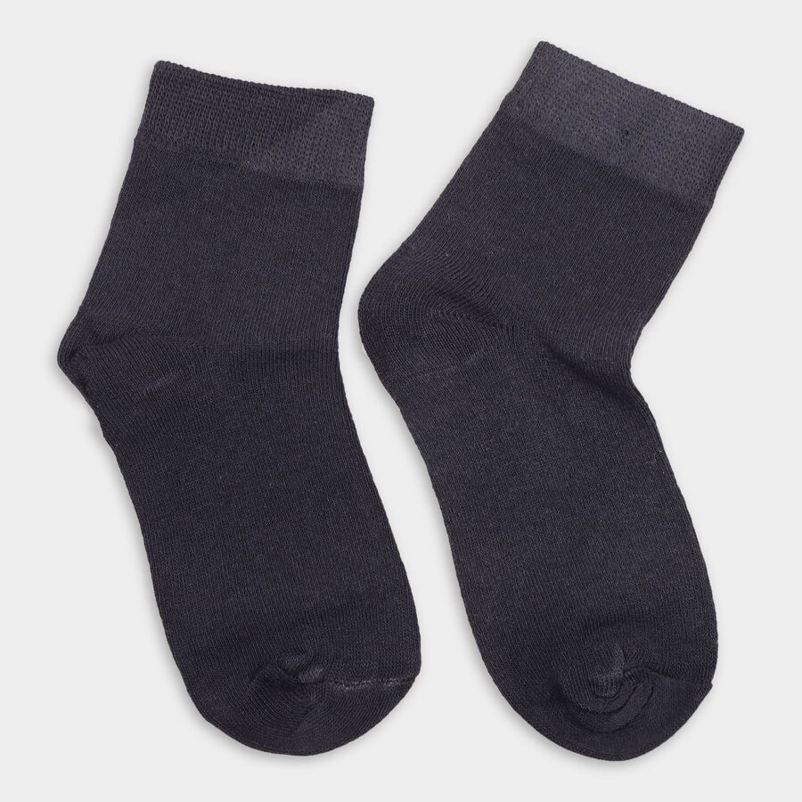 Boys' Socks , नेवी ब्लू, large image number null
