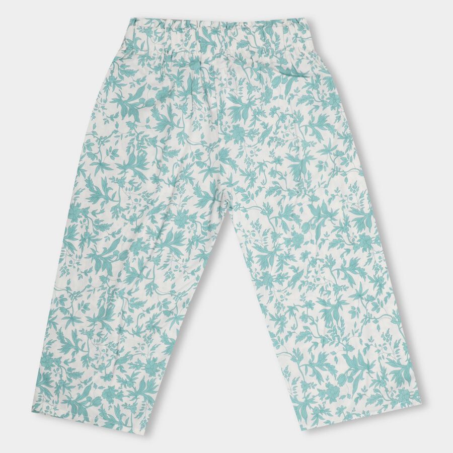 Girls' Capris , Light Green, large image number null