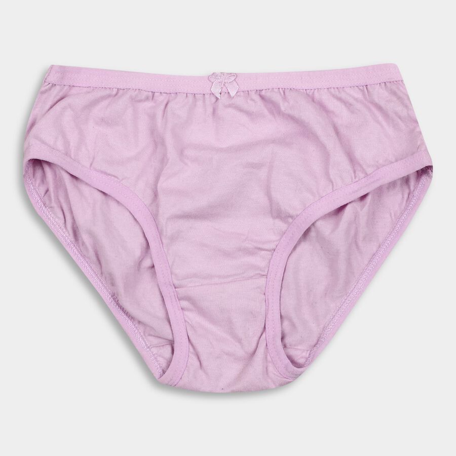 Girl's Cotton Panty , Lilac, large image number null