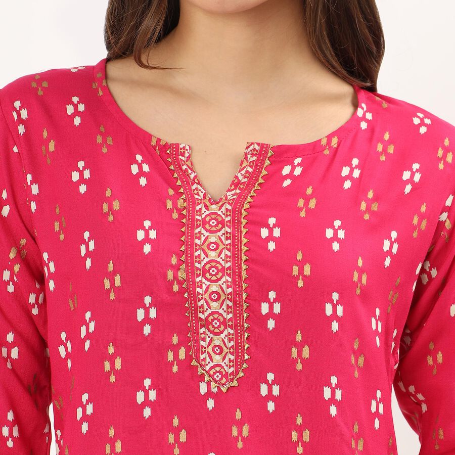 Ladies' Kurti , Fuchsia, large image number null