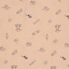 Boys Soft Peach Henley Neck Casual T-Shirt, Peach, small