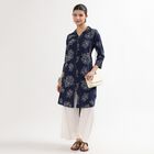 Ladies' Kurta, Dark Blue, small image number null