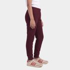 Girls' Maroon Long Johns Thermal, वाइन, small