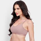 Ladies' Bra, Brown, small image number null