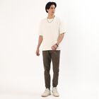 Men's Olive Green Relaxed Fit Jogger Trousers, Olive, small