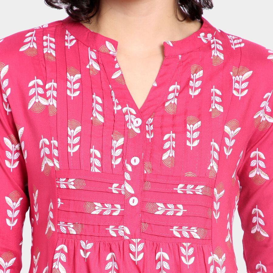 Ladies' Kurta, Fuchsia, large image number null