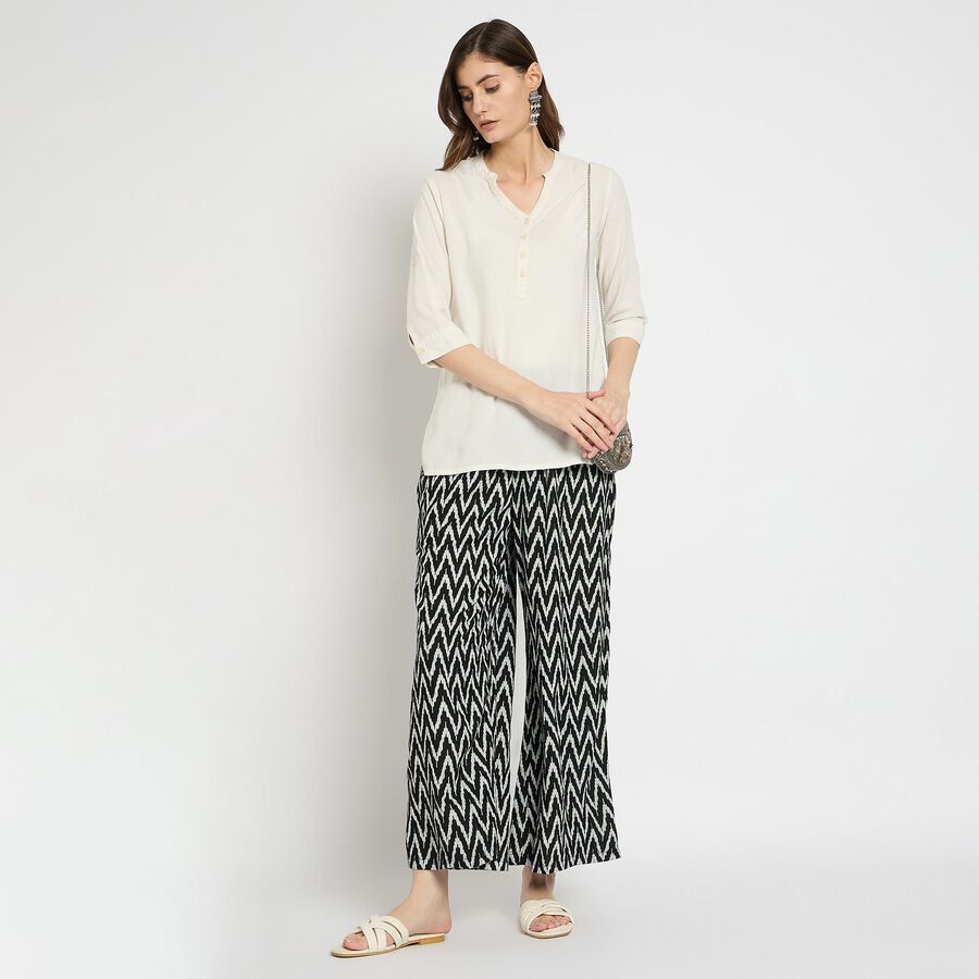 Ladies' Palazzos , काला, large image number null
