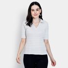 Ladies' Top, ऑफ व्हाइट, small image number null