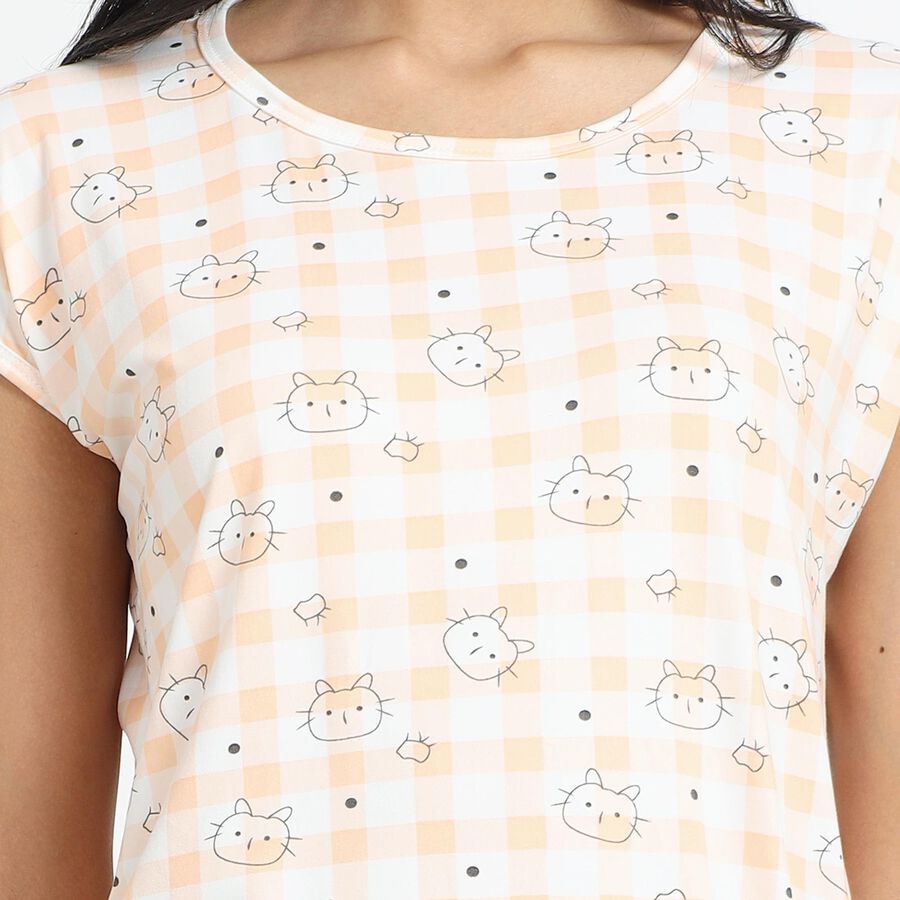 Ladies' Nighty, Peach, large image number null