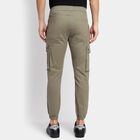 Men's Slim Fit Casual Trousers, हल्का हरा, small image number null