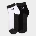 Men's Socks (Pack of 2), Black, small image number null