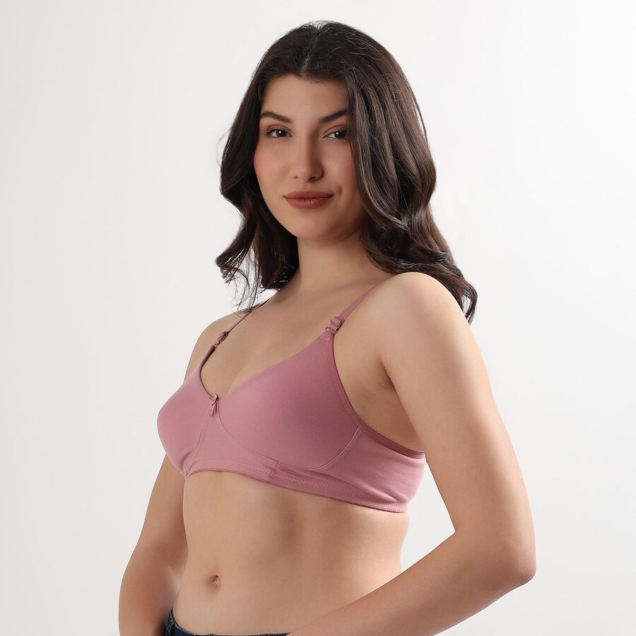 Ladies' Bra, Light Pink, large image number null