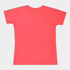 Girls Cotton T-Shirt, Red, small image number null