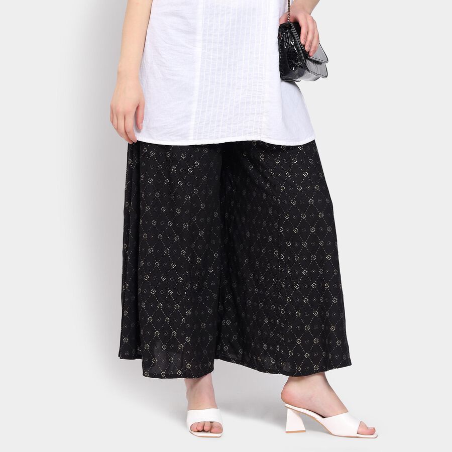 Ladies' Palazzos, Black, large image number null