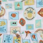 Girls' Off White Cotton Blend Casual Frock, Off White, small