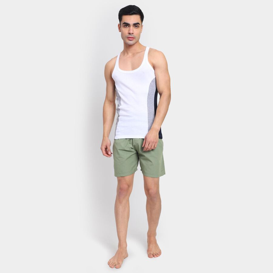 Men's Gym T-Shirt , सफ़ेद, large