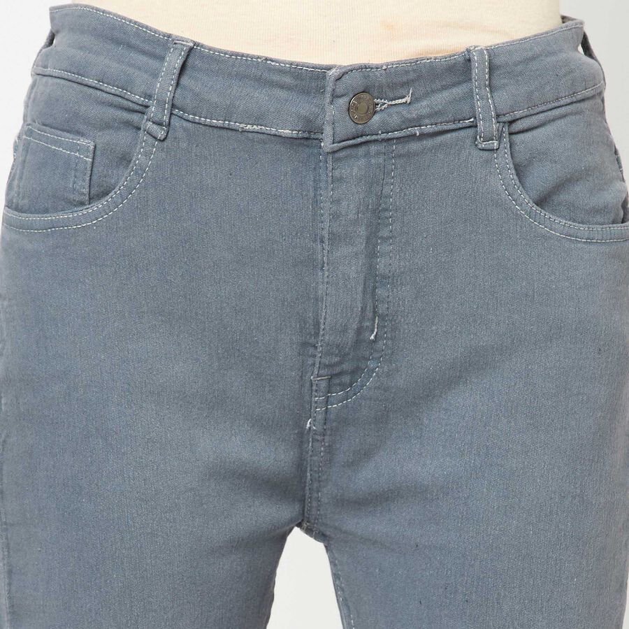 High Rise Skinny Jeans, Light Grey, large image number null