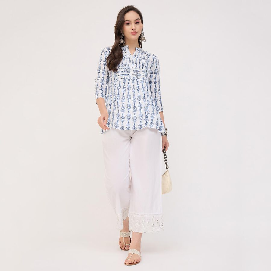 Ladies' Kurta, Off White, large image number null