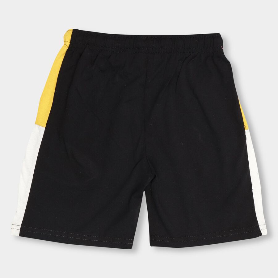 Boys' Cross Pocket Bermuda, Black, large image number null