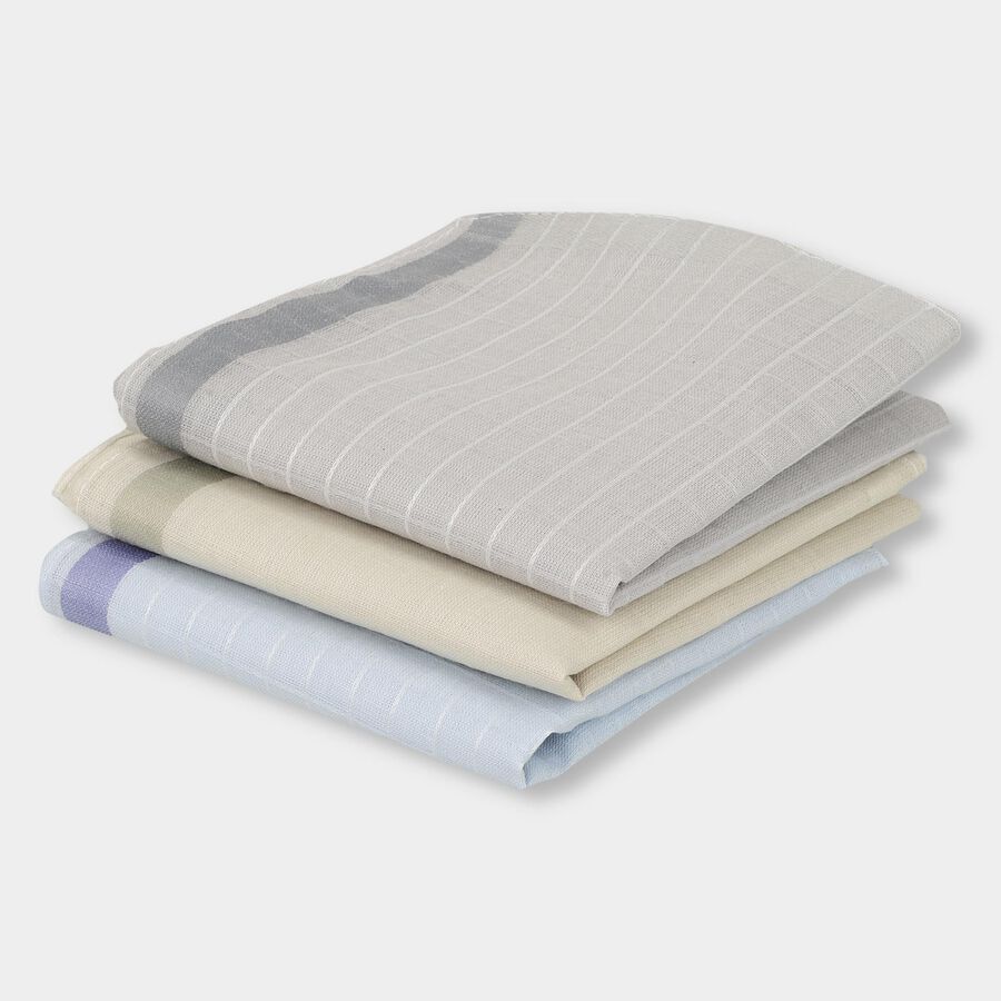 Men's Basic Hanky, Dark Grey, large image number null