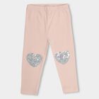 Girls' Legging, हल्का गुलाबी, small image number null