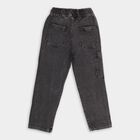 Boys' Trousers, Dark Grey, small image number null