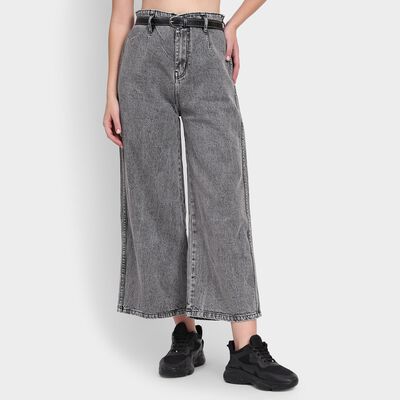 Ladies' 100% Cotton Jeans 