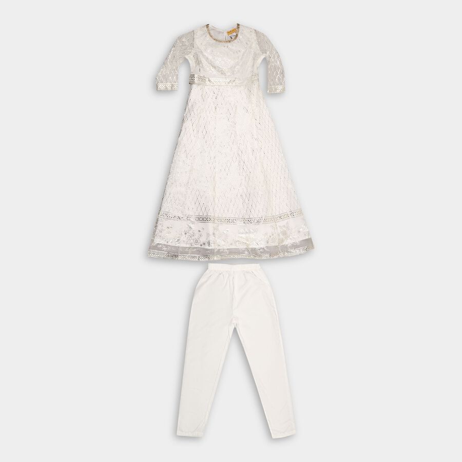 Girls' Fusion Set, White, large image number null