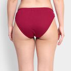 Ladies' 100% Cotton Panty, वाइन, small image number null