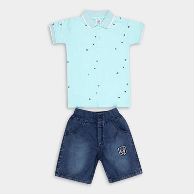 Boys' Cotton Woven Baba Suit