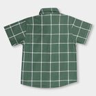 Infants' 100% Cotton Shirt, Dark Green, small image number null