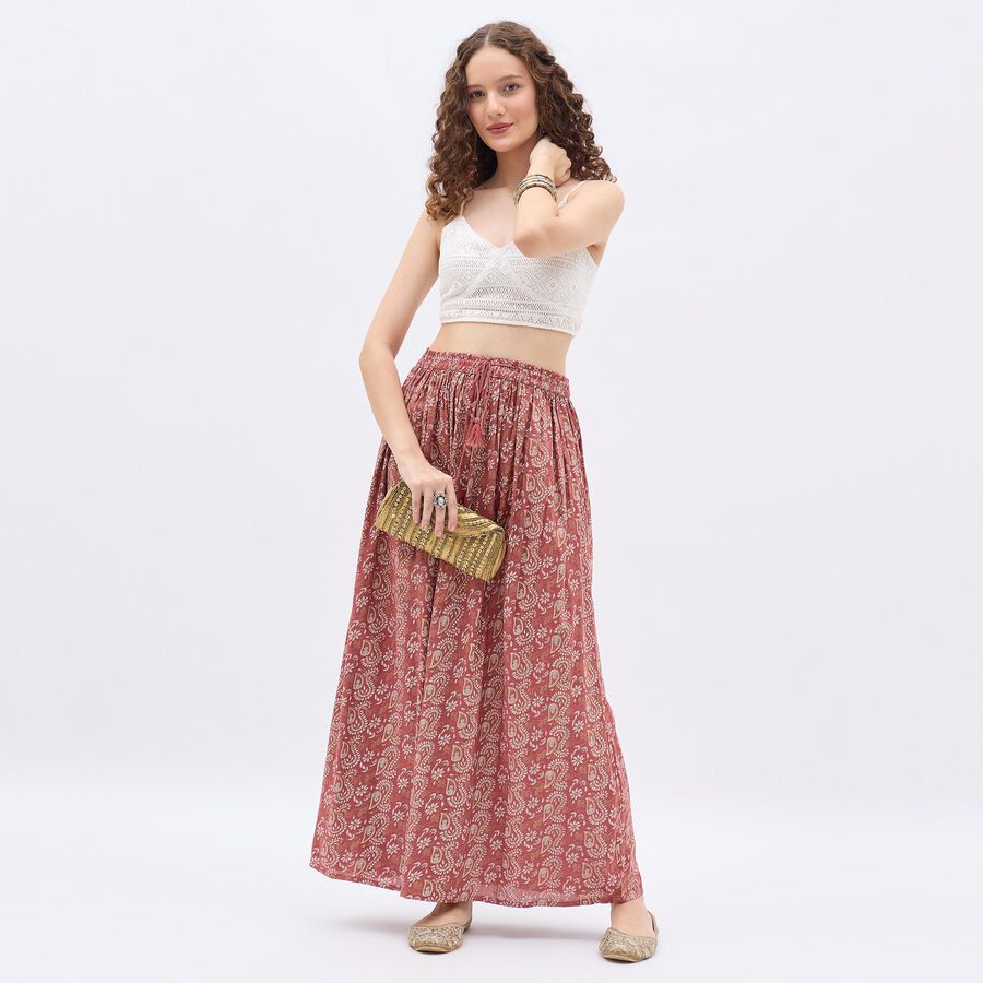 Ladies' Lehenga Skirt, Purple, large image number null