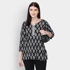 Ladies' Kurti, काला, small image number null