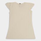Girls' Blouse, Off White, small