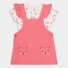 Infants' 100% Cotton Top Skirt , Pink, small image number null
