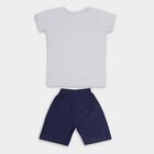 Boys' 100% Cotton Knit Baba Suit , Light Blue, small image number null
