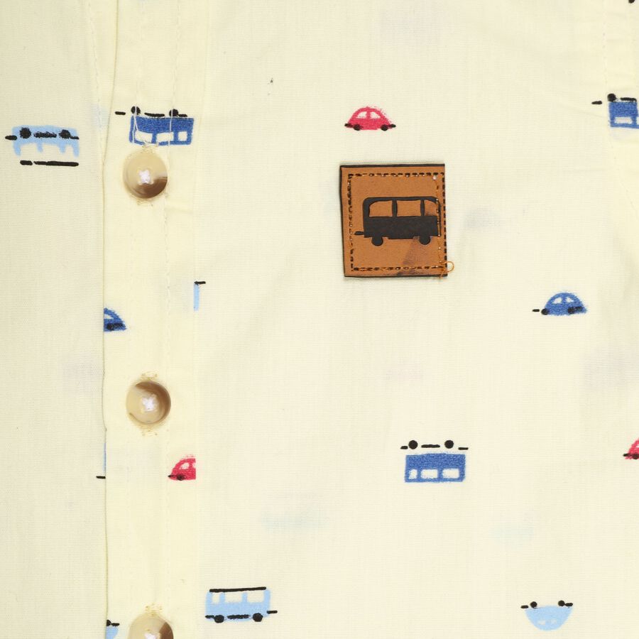 Infants' 100% Cotton Shirt, पीला, large image number null