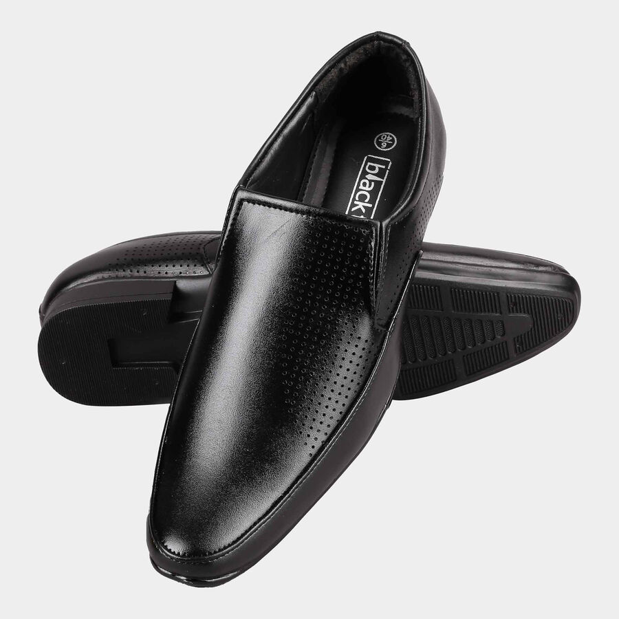 Slip On Formal Shoes, Black, large image number null