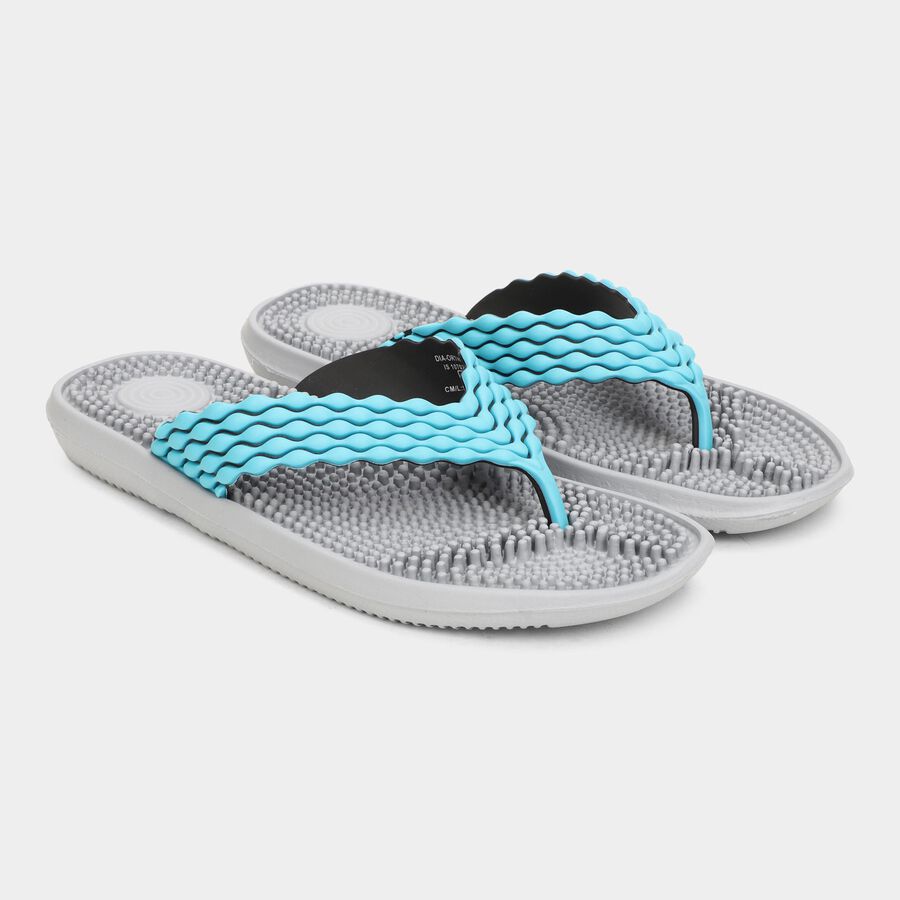 Men's V Strap Slipper, ग्रे, large image number null