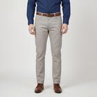 Men's Light Grey Slim Fit Casual Trousers, हल्का ग्रे, small