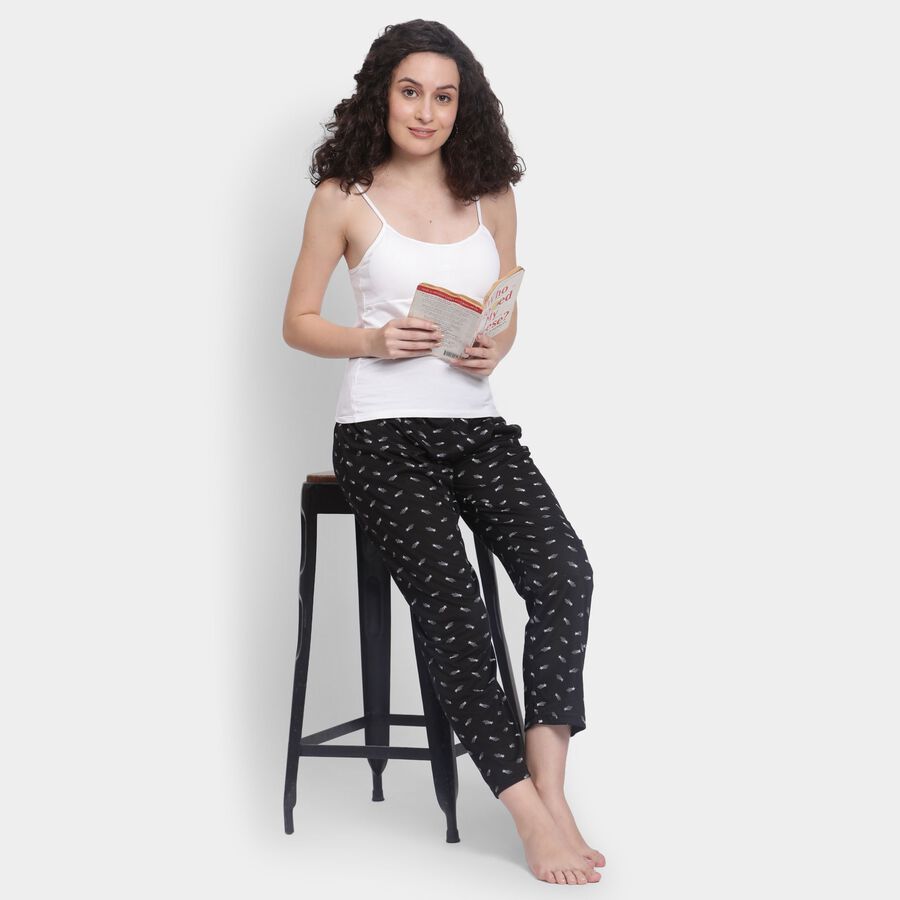 Ladies' Pyjama , काला, large image number null